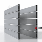 Планкен для забора 120 мм RAL 7004 – покрытие полиэстер, толщина 0,45 мм в Тюмени  | фото 1