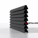 Ламели для забора жалюзи Premium U RAL 7024 – порошковое покрытие, толщина 0,45 мм в Тюмени  | фото 4