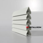 Ламели для забора жалюзи Luxe Л RAL 9002 – покрытие матовое, толщина 0,45 мм в Тюмени  | фото 2