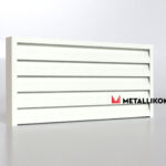Ламели для забора жалюзи Luxe Л RAL 9010 – покрытие матовое, толщина 0,45 мм в Тюмени  | фото 4