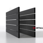 Планкен для забора 120 mm RAL 7024 – покрытие полиэстер, толщина 0,45 мм в Тюмени  | фото 1