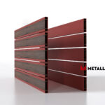 Планкен для забора Printec под дерево 120 mm RAL 3009 – покрытие порошковое, толщина 0,45 мм в Тюмени  | фото 3
