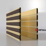 Планкен для забора Printec под дерево 120 mm RAL 1014 – покрытие полиэстер, толщина 0,45 мм в Тюмени  | фото 3