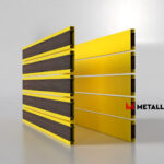Планкен для забора Printec под дерево 120 mm RAL 1018 – покрытие матовое, толщина 0,45 мм в Тюмени  | фото 3