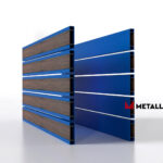 Планкен для забора Printec под дерево 120 mm RAL 5005 – покрытие порошковое, толщина 0,45 мм в Тюмени  | фото 4