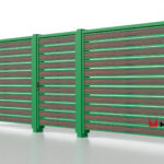 Планкен для забора Printec под дерево 120 mm RAL 6010 – покрытие порошковое, толщина 0,45 мм в Тюмени  | фото 5